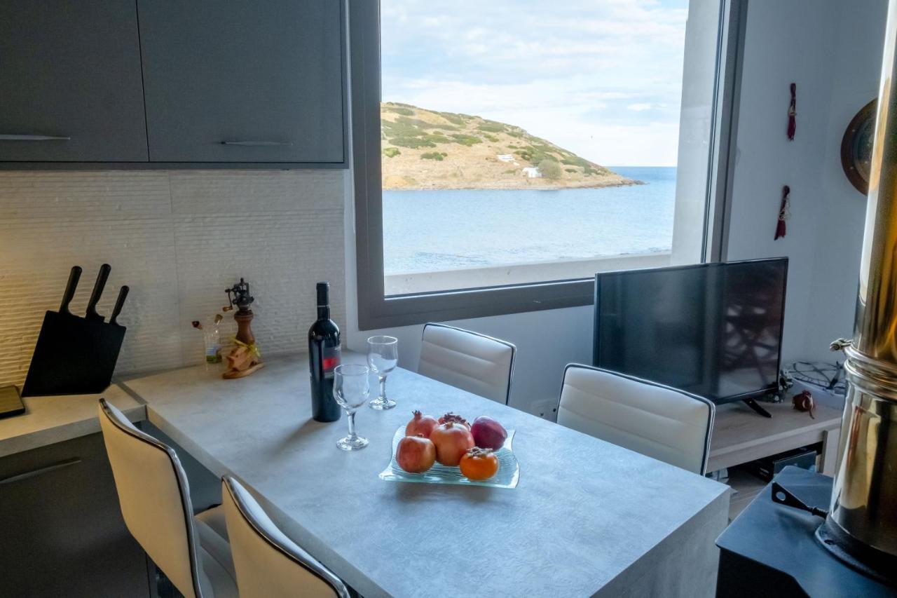 Seaside Flat With Hydromassage Leilighet Mókhlos Eksteriør bilde
