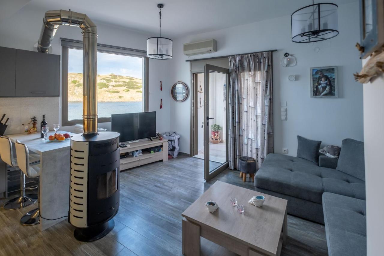 Seaside Flat With Hydromassage Leilighet Mókhlos Eksteriør bilde