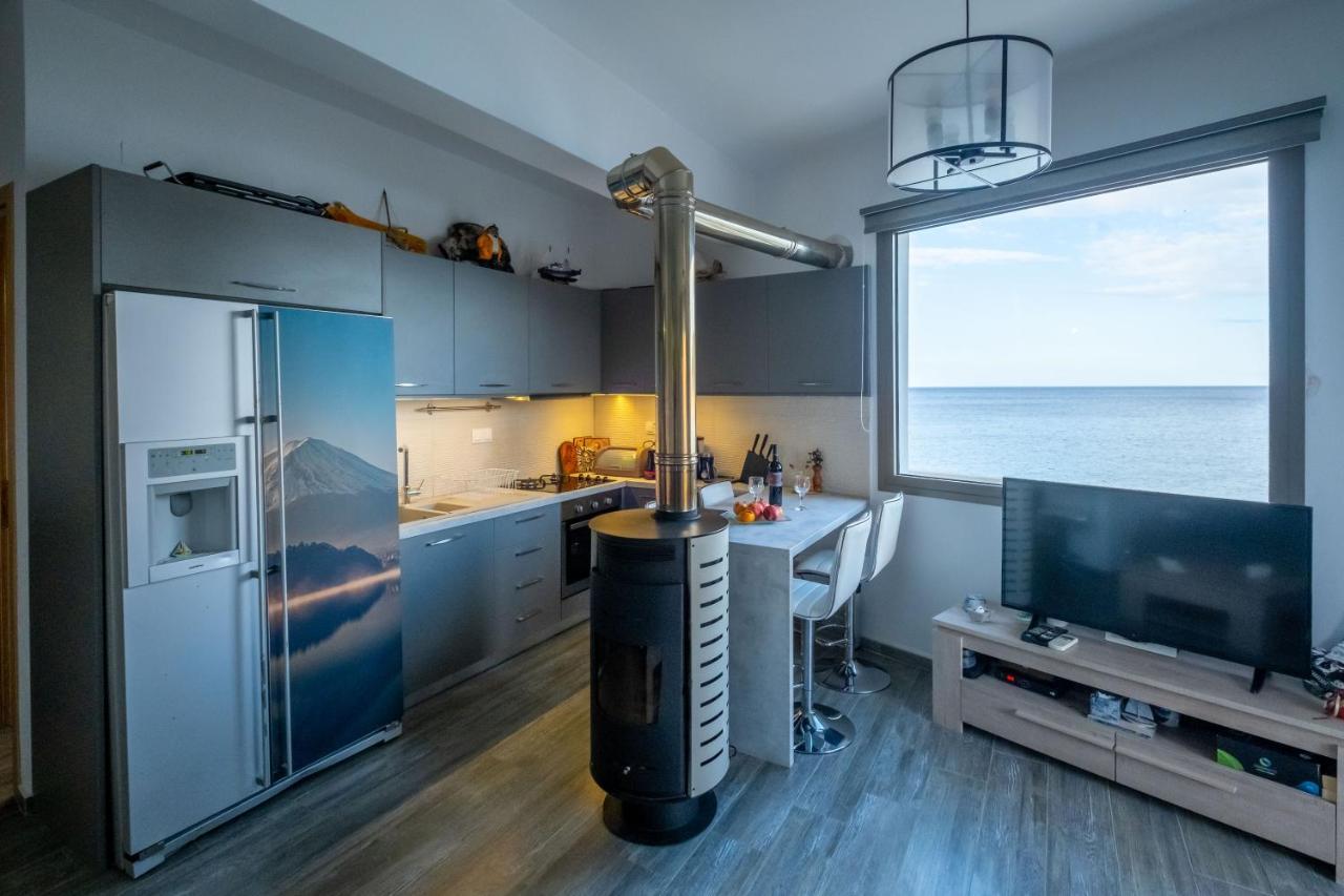 Seaside Flat With Hydromassage Leilighet Mókhlos Eksteriør bilde